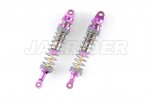 Aluminum Adjustable Oil Shock Damper (Purple,2pcs) Set For 1/10 RC Crawler Truck