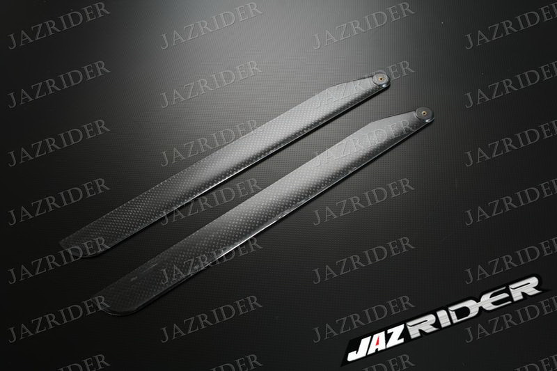 325mm Carbon Fiber Main Rotor Blade (Black) (Round Corner) Parts For Esky EK1H-E013/14 Belt CP, E015 Belt CP (Carbon), Align 450 450X / XL SE SE V2 HDE, Walkera 39# Helicopter - Jazrider Brand [JR-HBL-00019]