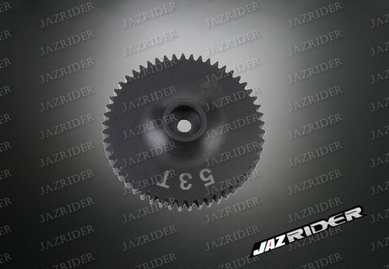 Spur Gear (Main Gear) 53 Tooth (Black) For HPI Savage Nitro Off Road Series - Jazrider Brand [JR-CHP-SAV-039]