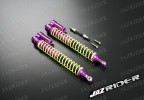 Alloy Shock with Piggyback (Purple) For HPI Savage Nitro Off Road Series - Jazrider Brand [JR-CHP-SAV-024]