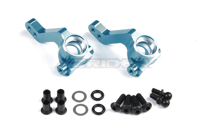 Tamiya BB-01 (BBX) Aluminum Front Knuckle Arm (Blue)