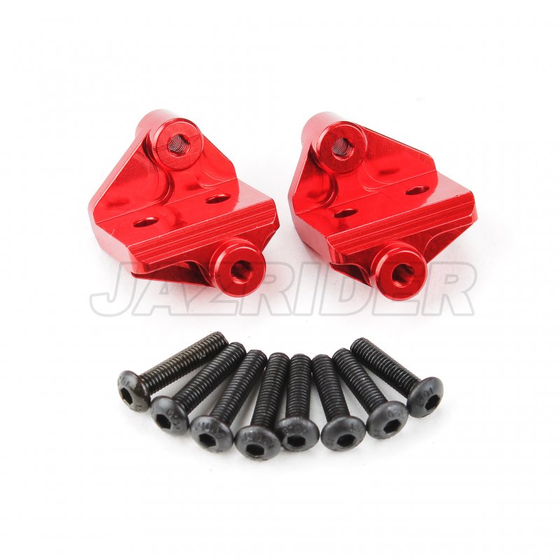 Tamiya CC-02 Chassis Aluminum Chassis Pivot Link Mount (Red)