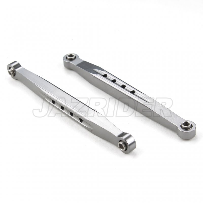 Tamiya CC-02 Chassis Aluminum Rear Upper Suspension Link Arms (Gun Metal)