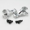 Tamiya CC-02 Chassis Aluminum Front Knuckle Arms (Silver)
