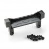 Tamiya CC-02 Chassis Aluminum Front Brace Servo Mount (Black)