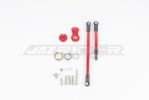 Jazrider Tamiya CC-02 Chasis Aluminium Hi-torque Servo Saver 25T w/Aluminium Tie Rod Set (Red)