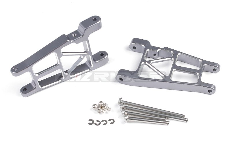 Tamiya Hotshot, Hotshot II/2, Super Hotshot, Boomerang 4WD Aluminum Rear Lower Suspension Arms (Gun Metal)