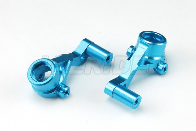 Tamiya M-07 Aluminum Front Steering Knuckle (Blue)