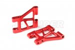 Tamiya M-07 Aluminum Rear Suspension Arms (Red)