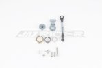 Jazrider Tamiya GF-01 Chasis Aluminium Hi-torque Servo Saver 25T w/Aluminium Tie Rod Set (Gun Metal)