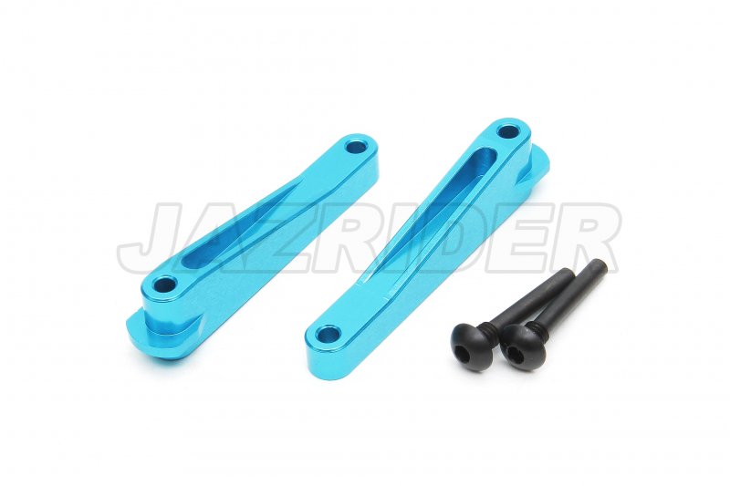 Tamiya Thunder shot/ Thunder Dragon/ Fire Dragon Aluminum Front/Rear Upper Arms (2pcs,Blue)