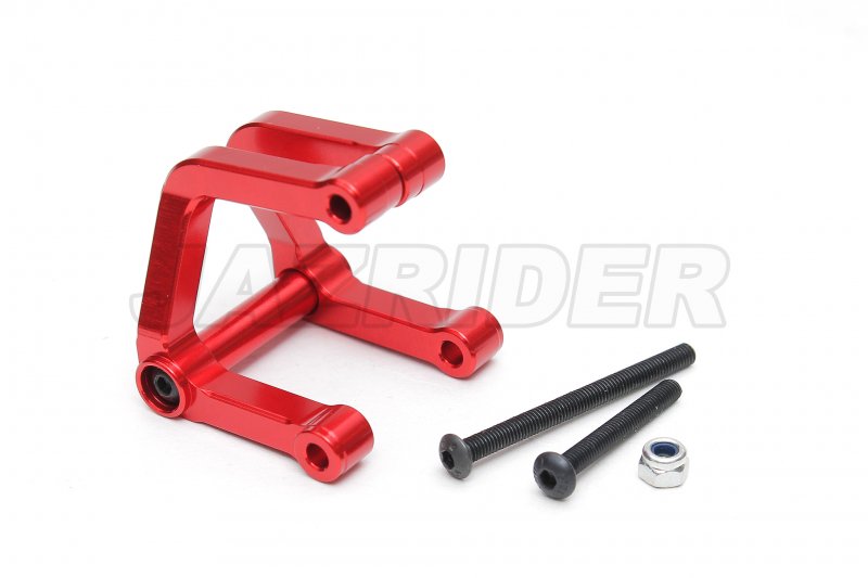 Tamiya Thunder shot/ Thunder Dragon/ Fire Dragon/ Terra Scorcher Aluminum Rear Guard (Red)