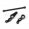 TA01/TA02/DF01 Aluminum Steering Assembly w/Bearing (Black) Set