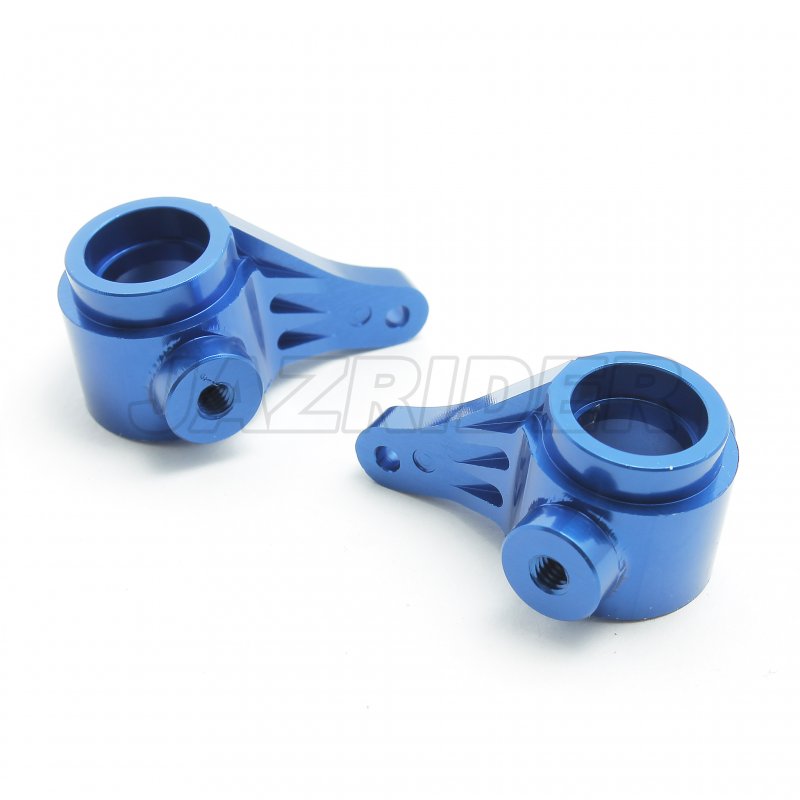 Tamiya TA02 / TA03 / FF01 / CC01 Aluminum Front Knuckle Arm Upright (Dark Blue) Set