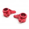 Tamiya TA02 / TA03 / FF01 / CC01 Aluminum Front Knuckle Arm Upright (Red) Set