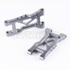 Tamiya TA07/TB04 Pro II (9008169) Aluminum Rear Suspension Arms (Gun Metal)