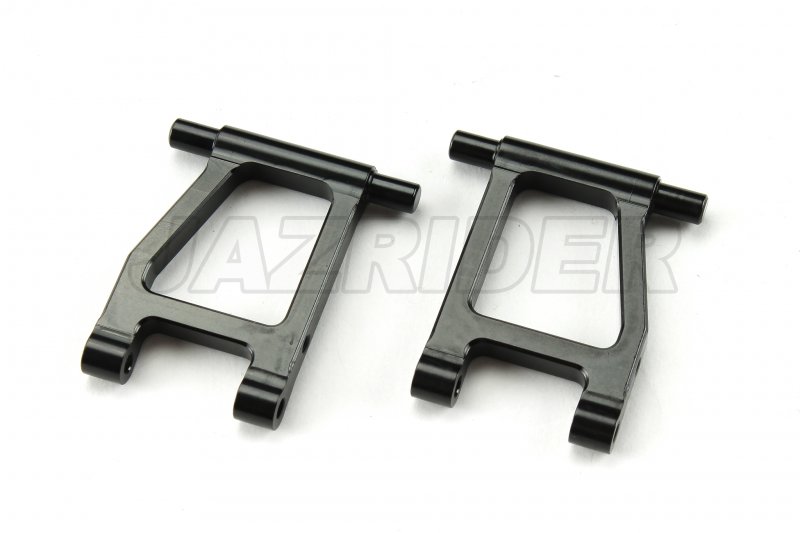 Tamiya TT01 / TT01E Aluminum Rear Lower Suspension Arms (Black)