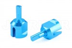 Tamiya TT-02 Aluminum Differential Outer Joint (Light Blue)