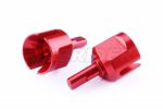 Tamiya TT-02 Aluminum Differential Outer Joint (Red)