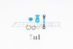 Jazrider Tamiya TT-02/TT-02B Chasis Aluminium Hi-torque Servo Saver 25T w/Aluminium Tie Rod Set (Blue)