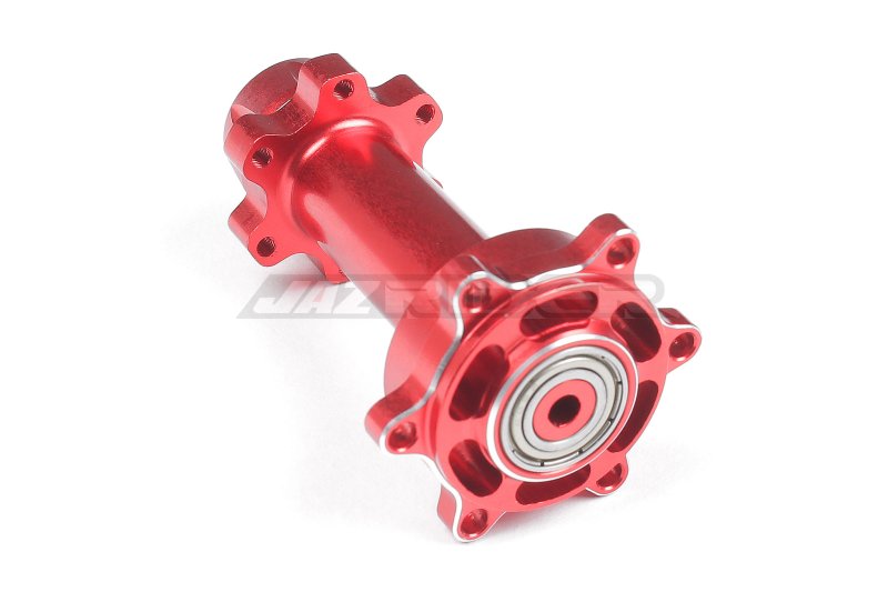 Team Losi Promoto-MX Motorcycle Aluminum Rear Wheel Hub Hex (Red)