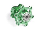 Team Losi Promoto-MX Motorcycle Aluminum Front Wheel Hub Hex (Green)