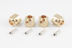 Traxxas TRX-4 HD Brass 12mm Wheel Hex Hubs Adapter (10mm thick)