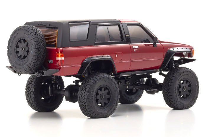 Kyosho 32522MR Mini-Z 4x4 Toyota 4Runner Metallic Red Collector Kit