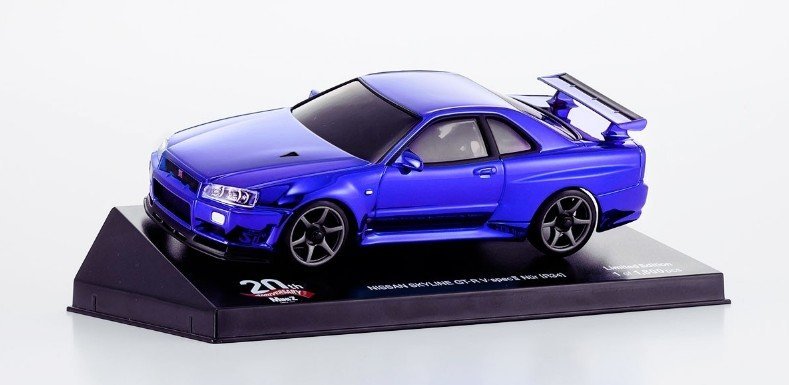 良好品】 1 27.52 京商 ミニッツボディ<br>日産 スカイラインGT-R R34