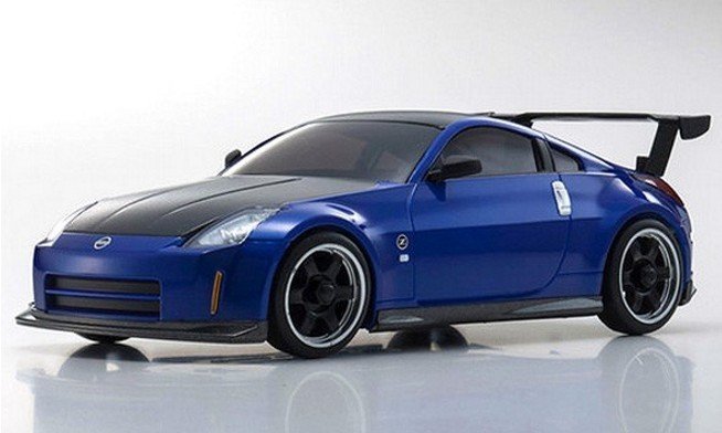 Kyosho MZP428MB - ASC MA-020 Nissan Fairlady Z33 Metallic Blue Body Set