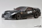 Kyosho MZP216BK - Mini-Z Auto Scale Collection ASC Ferrari 599XX Homestead 2010 (MR-03W-MM/MR-02MM)