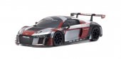 Kyosho MZP234RGB - Audi R8 LMS 2016 Gray/Red Body Set (ASC MR-03RWD)