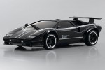 Kyosho MZX316BK - Auto Scale Collection - 1/28 Scale Mini-Z Min Z Racer MR-02RML Lamborghini Countach LP500S (Black)