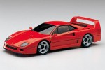 Kyosho MZX321R - Auto Scale Collection - 1/28 Scale Mini-Z Min Z Racer MR-02RM - FERRARI F40 - Red