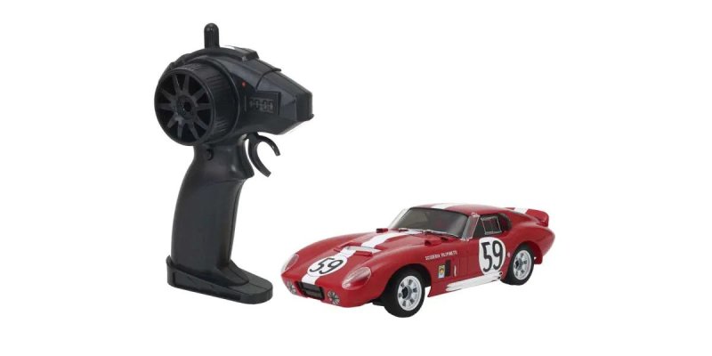 Kyosho 66611 - 1/28 First Mini-Z Ready Set 1960S Shelby Cobra Daytona Coupe