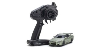 Amazon.co.jp: 京商 ミニッツAWD 日産 スカイライン GT-R R34 V.specII ニュル メタリックブルー  電動ラジオコントロール 32629MB : おもちゃ