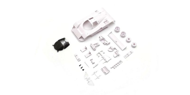 Kyosho MZN225 - MAZDA 787B White Body set (w/Rim for RWD)