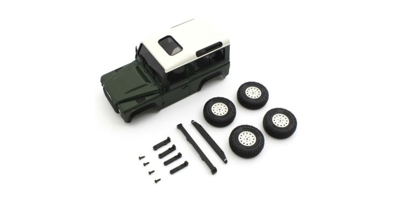 Kyosho MXBT09GR - BS MX-01 Land Rover Defender 90 C.Green