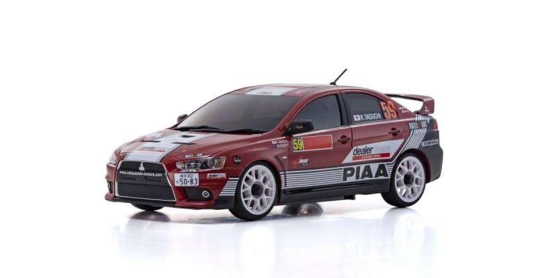 Kyosho MZP462M - ASC MA020 MITSUBISHI LANCER EVOLUTION X MITSUBISHI MOTORS DEALER TEAM PWRC2008