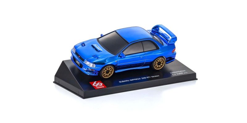 Kyosho MZP457CBL - ASC MA020N SUBARU Impreza 22B-STi Version Chrome Blue Kyosho 60th Anniversary