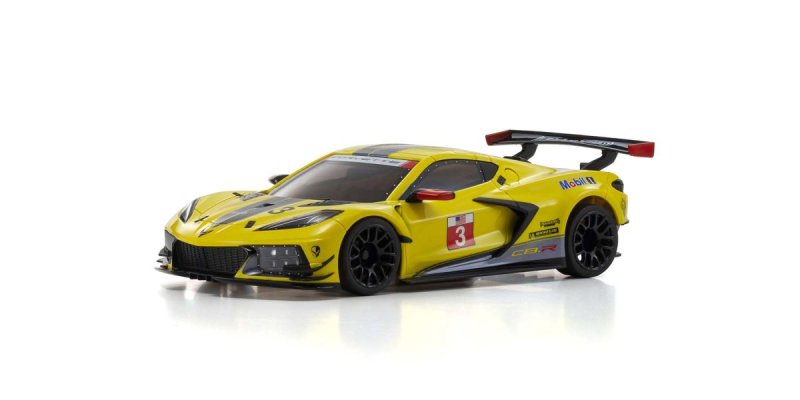 Kyosho MZP244Y - ASC MR03W-MM CHEVROLET CORVETTE C8.R Yellow