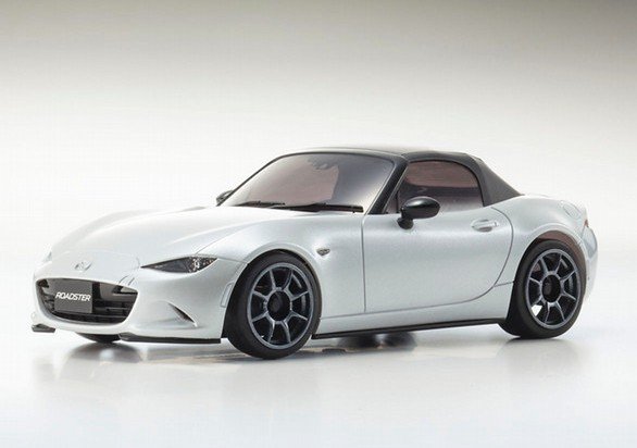 Kyosho 32230PW - Mini-Z MR-03 S2 Sport 2 RM MAZDA MX-5 Roadster Ceramic Metalic with 2.4GHz KT-19 Transmitter Readyset