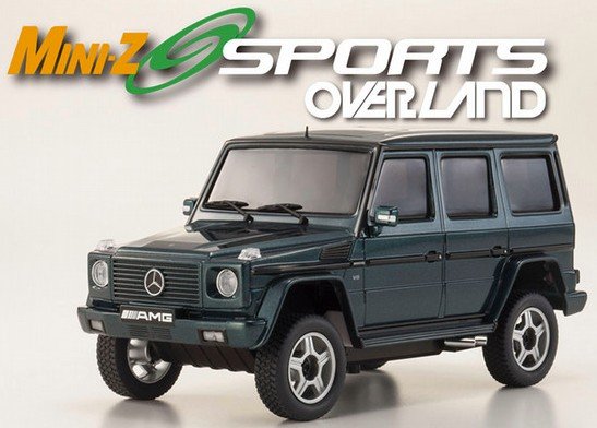 Kyosho 32061G - Mini-Z Overland Sports Mercedes-Benz G55L AMG - Green