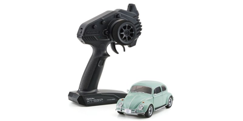 Kyosho 32374BBL - MINI-Z RWD MR-04 readyset VW Beetle 1966 Model Bahama Blue