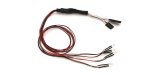 Kyosho 97054-4CR-B - LED LightUnit(5mm/4Bulbs/L=400/Clear&Red)
