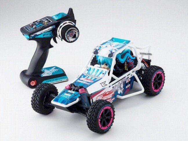 Kyosho 30830T1 - 1/10 EZ-B Sand Master Racing Miku 2014 EP 2WD RTR Off-Road Readyset