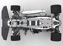 Kyosho O-31287 EVOLVA M3 Evo 1/8 Nitro 4WD Competition Car