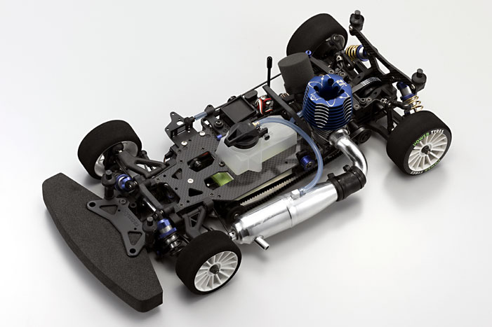 Kyosho 31256 - 1/10 PureTen GP 4WD V-ONE RRR - V-ONE RRR Chassis Kit (Foam Tyre) Engineless kit