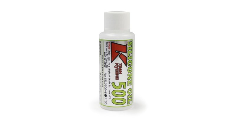 Kyosho SIL0500-8 - Silicone OIL #500 (80cc)