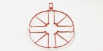 Kyosho DR004R - Propeller Guard & Wing Stay Set (Red)